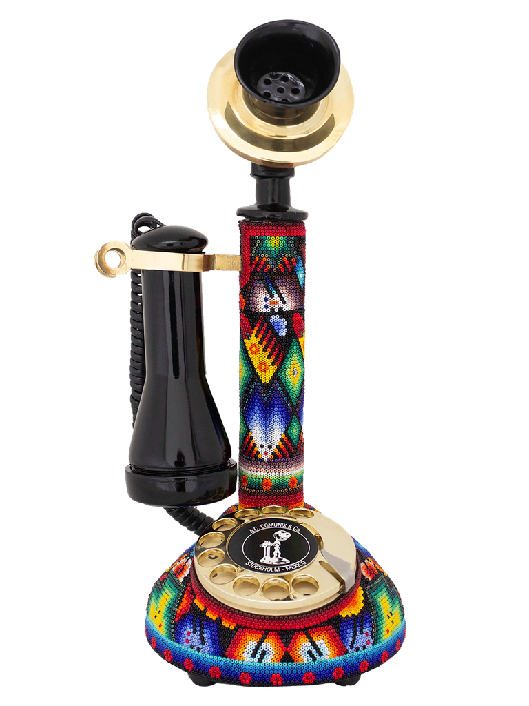 [T-20031 HUICHOL] CANDELERO HUICHOL